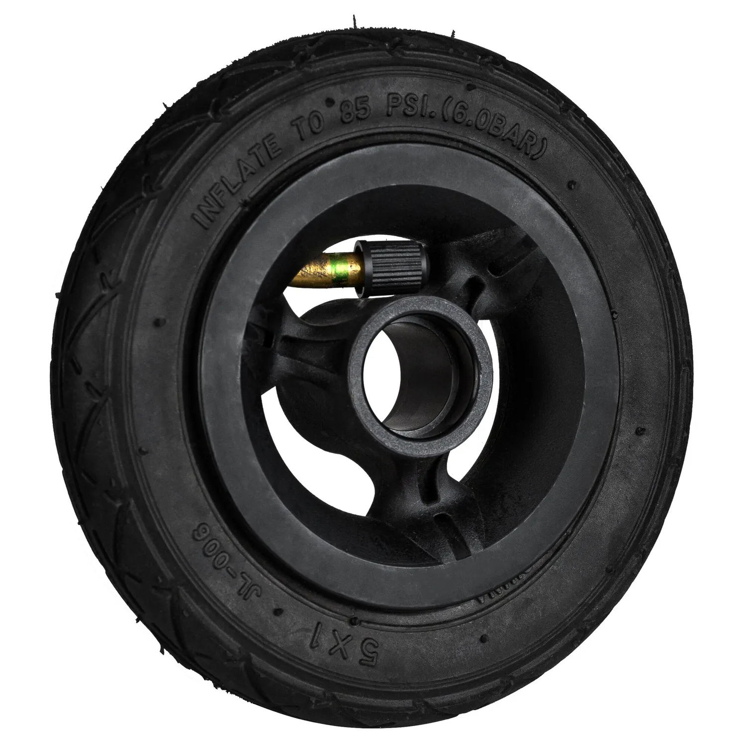 Powerslide Road Warrior 125 lufthjul 5 tommer sort