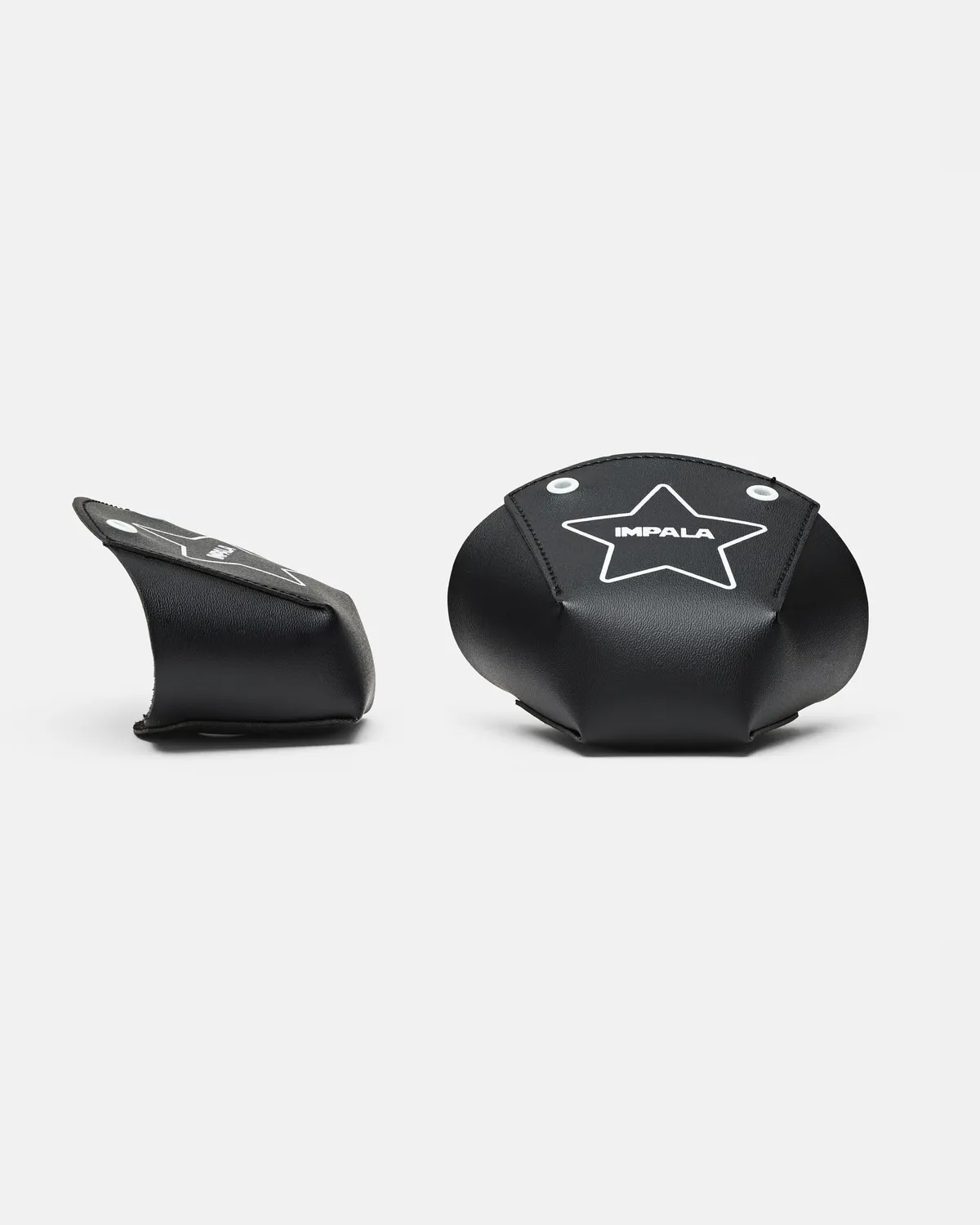 Impala Toe Guard tåbeskytter sort 2-pak PVC