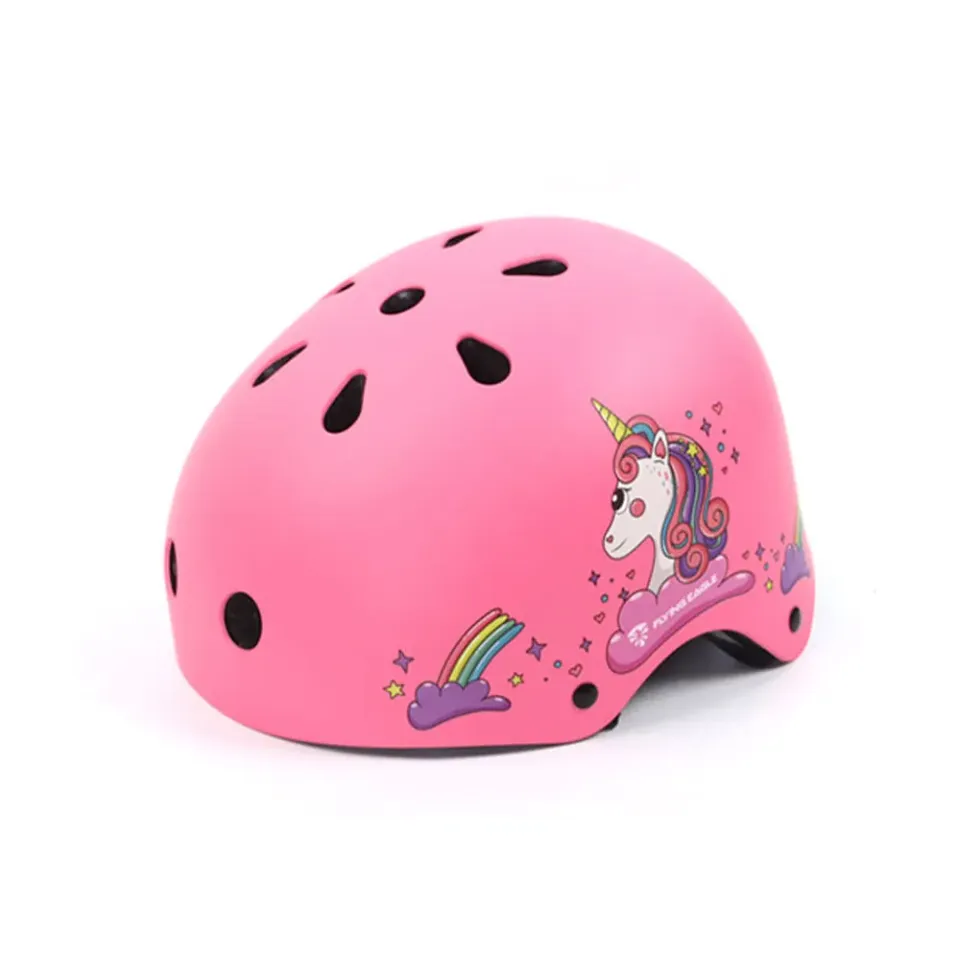 Flying Eagle Rider JR hjelm sort S 52-55 cm