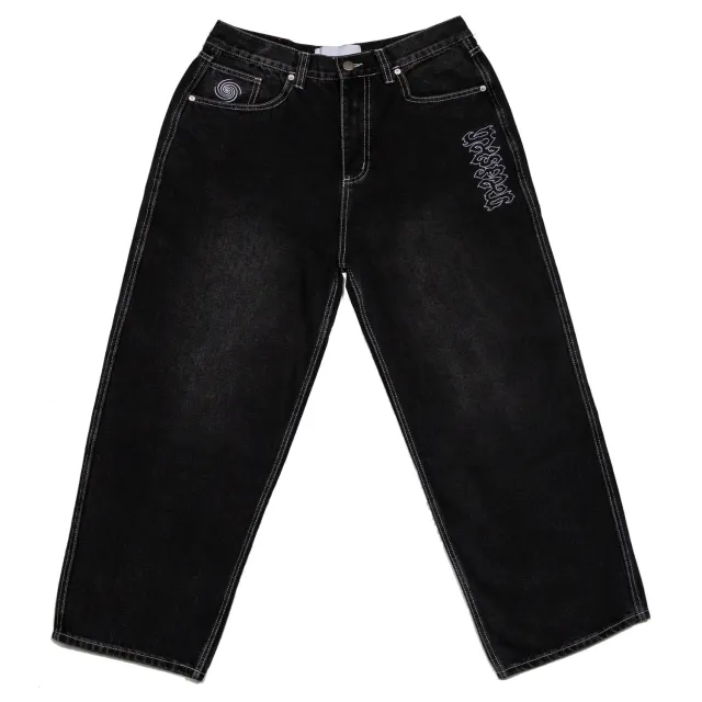 Mesmer Jeans I Middle Black skaterbukser sort