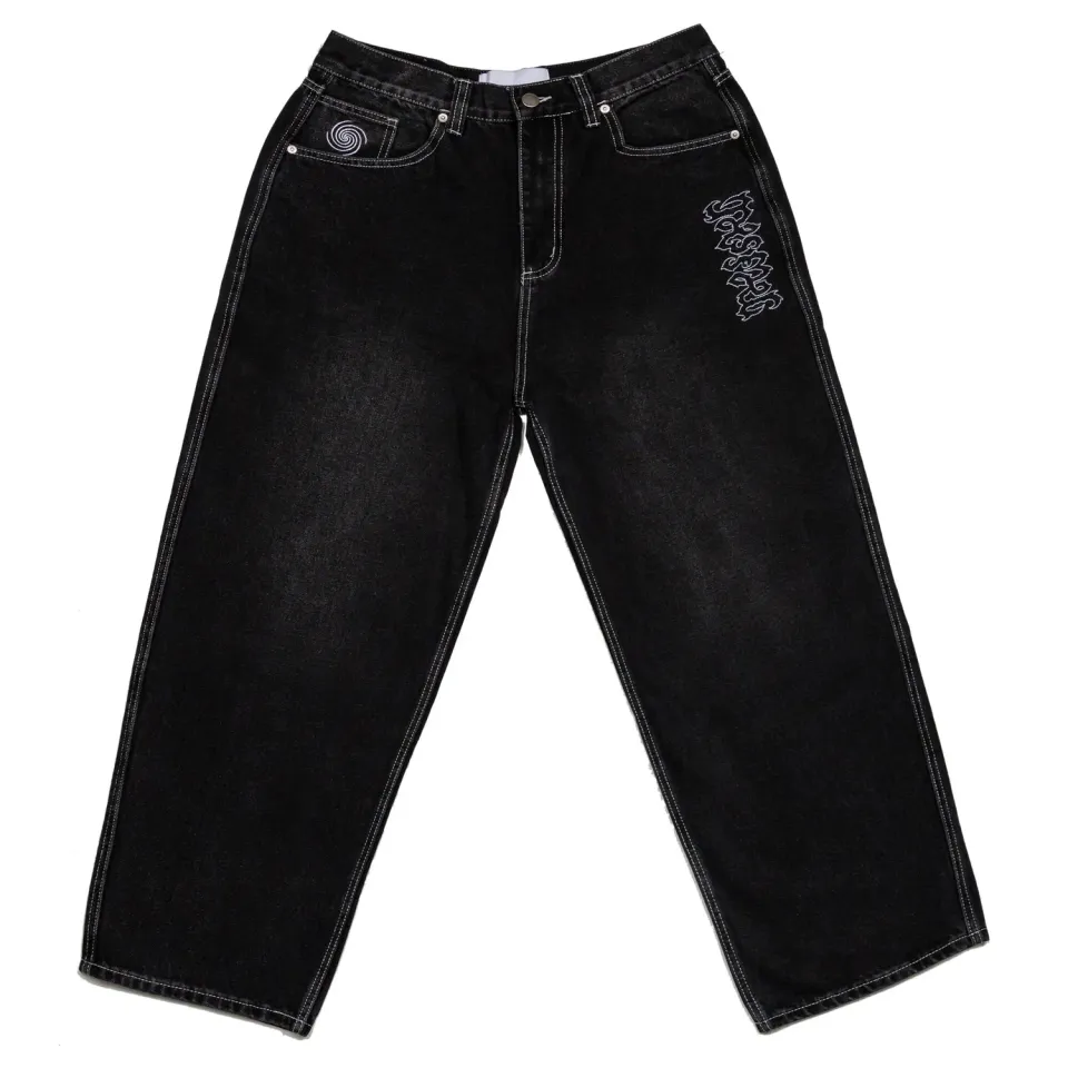 Mesmer Jeans I Middle Black skaterbukser sort