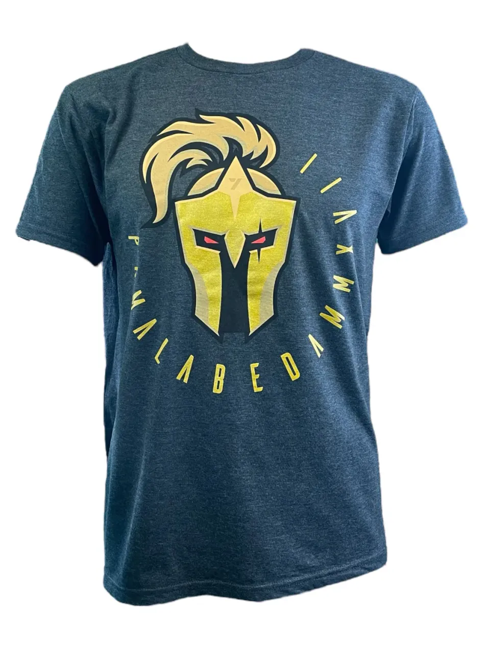 Labeda Golden Knights Logo t-shirt grå bomuldsblanding