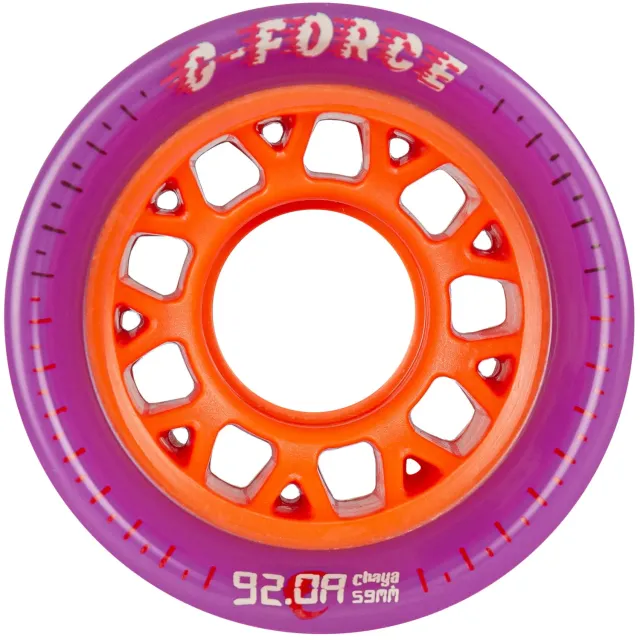 Chaya G-Force Slick hjul 59mm 92A 4-pak