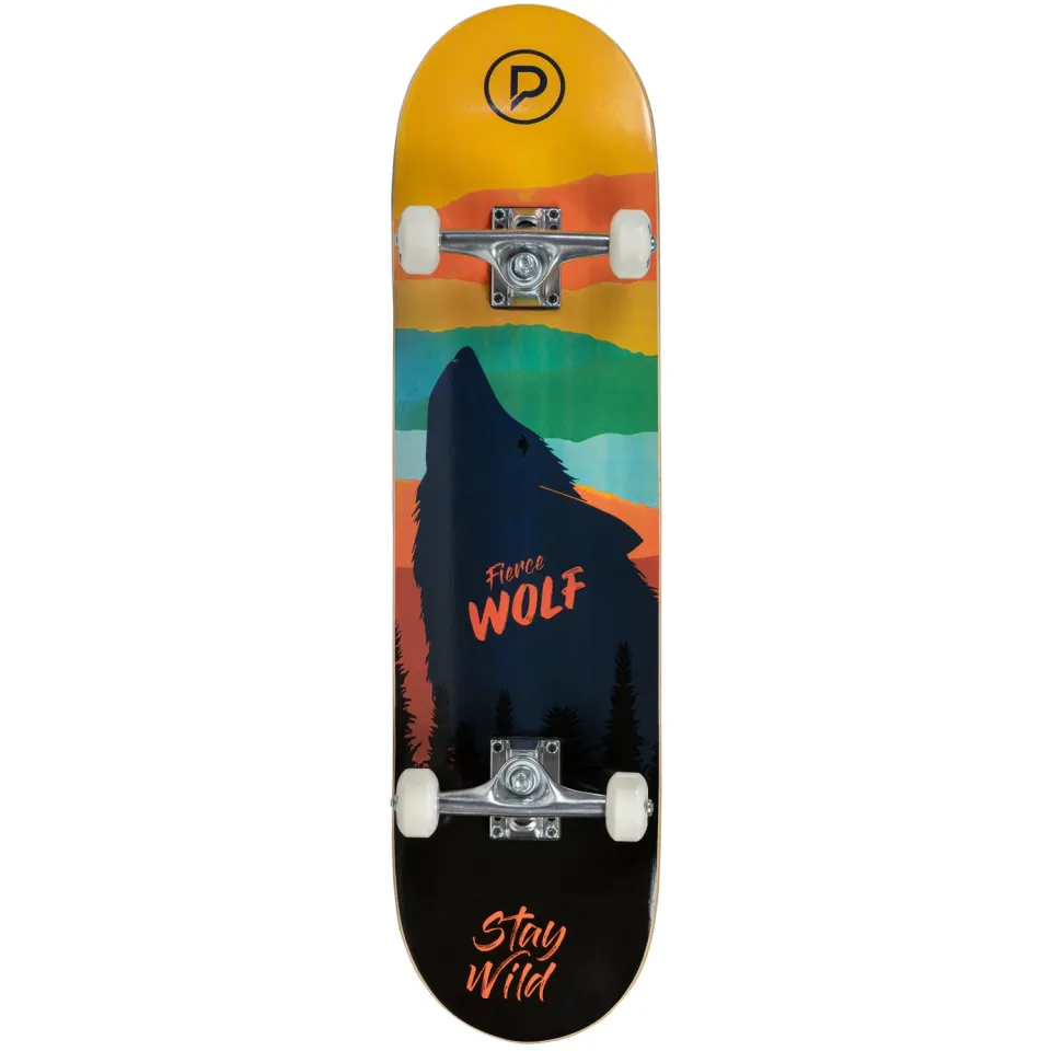 Playlife Fierce Wolf skateboard 31x8" komplet