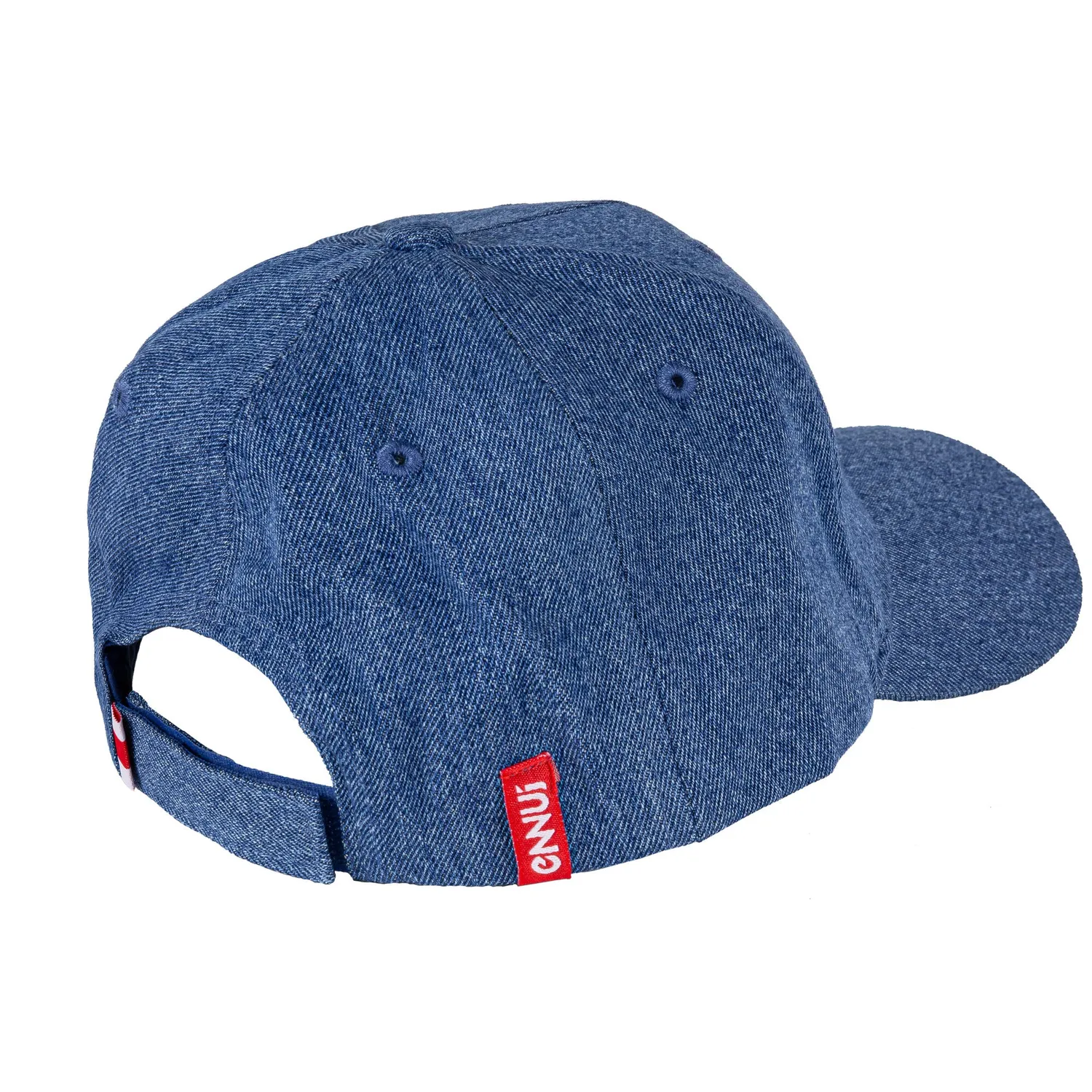 Ennui Logo Cap kasket denim blå